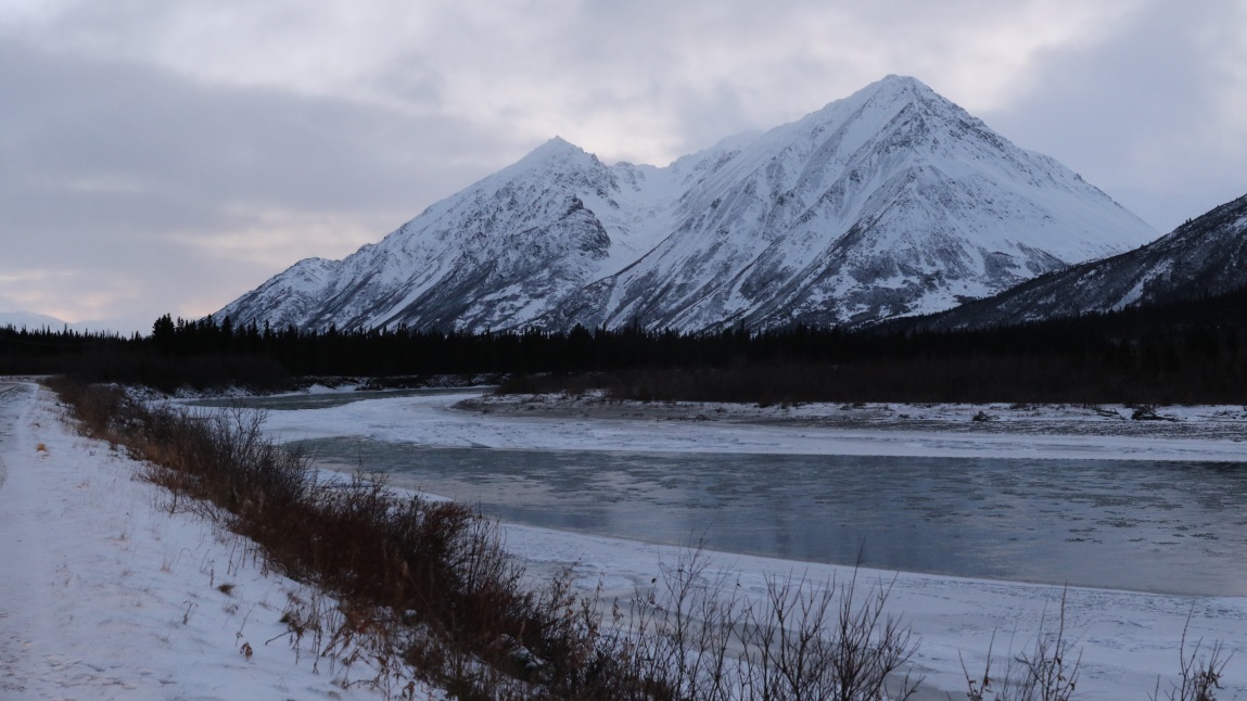 Pullout next to the Nenana River