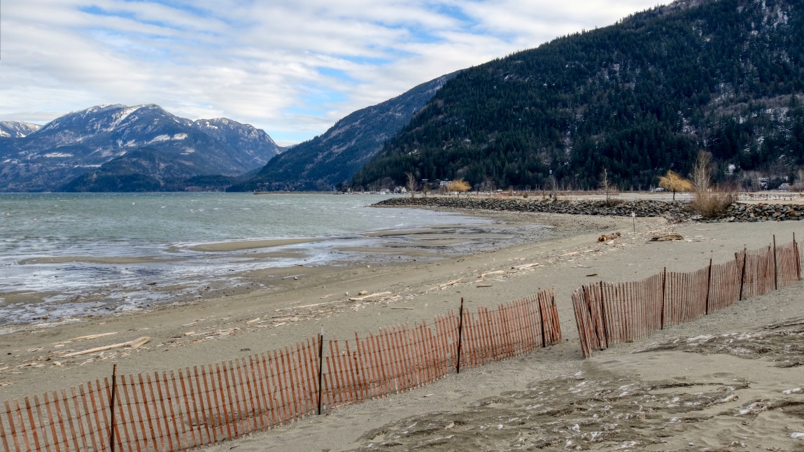 Walking in Harrison Hot Springs