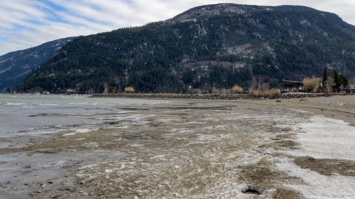 Walking in Harrison Hot Springs