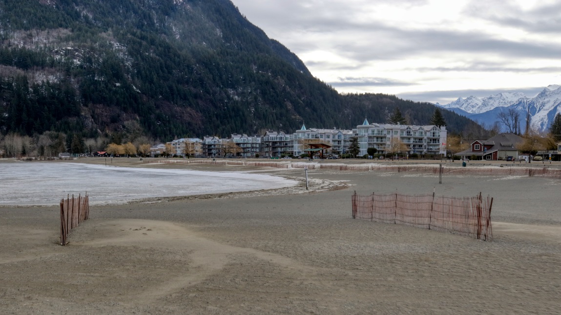 Walking in Harrison Hot Springs
