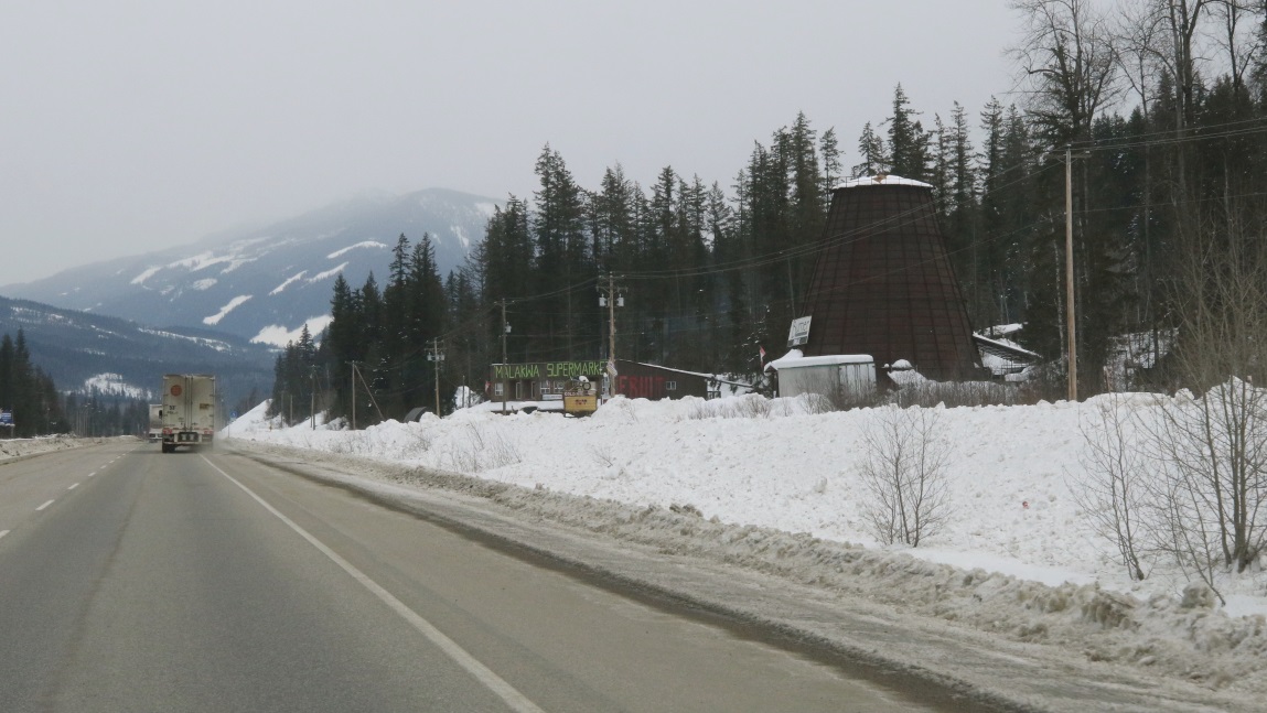 The small town of Malakwa