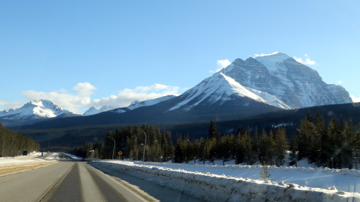 11624 Foot Mount Temple in Banff National Park Alberta