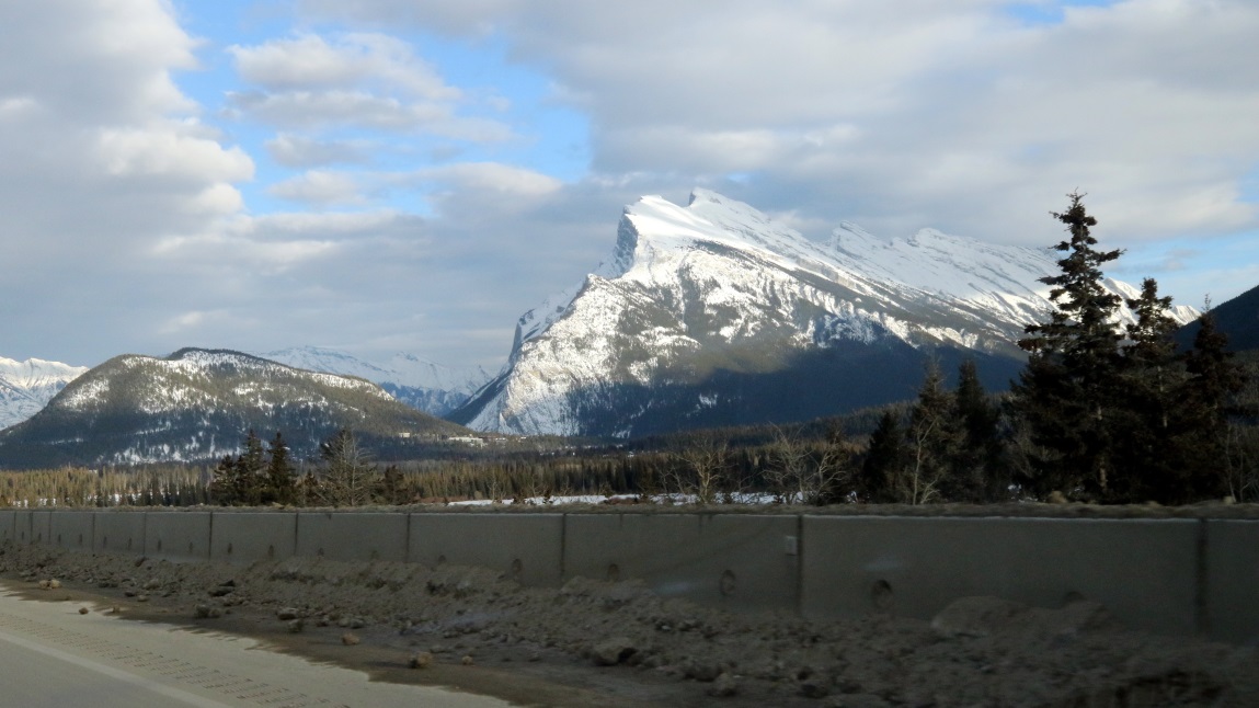 9672 Foot Mount Rundle near Banff Alberta