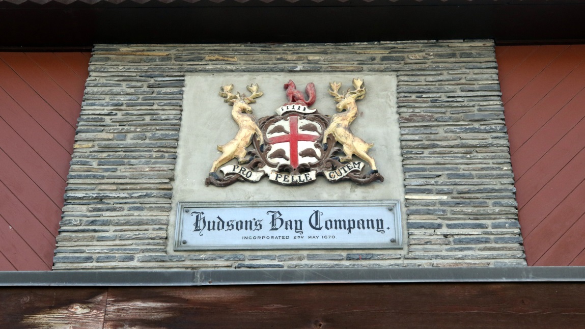 Hudsons Bay Company store on Banff Avenue