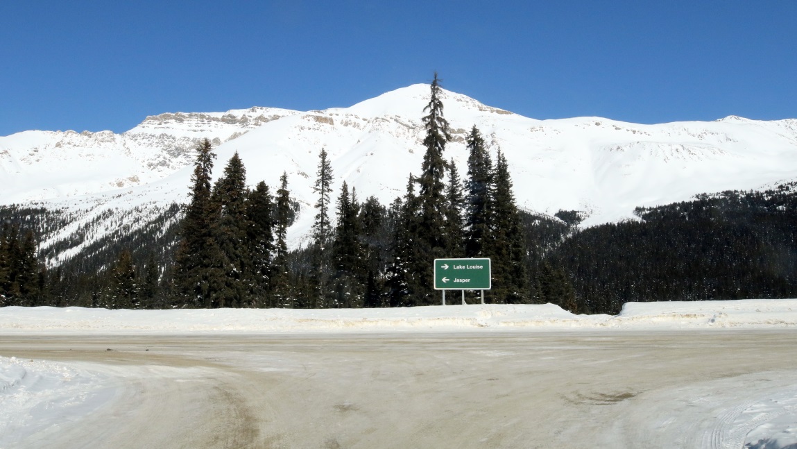 Returning to Icefields Parkway