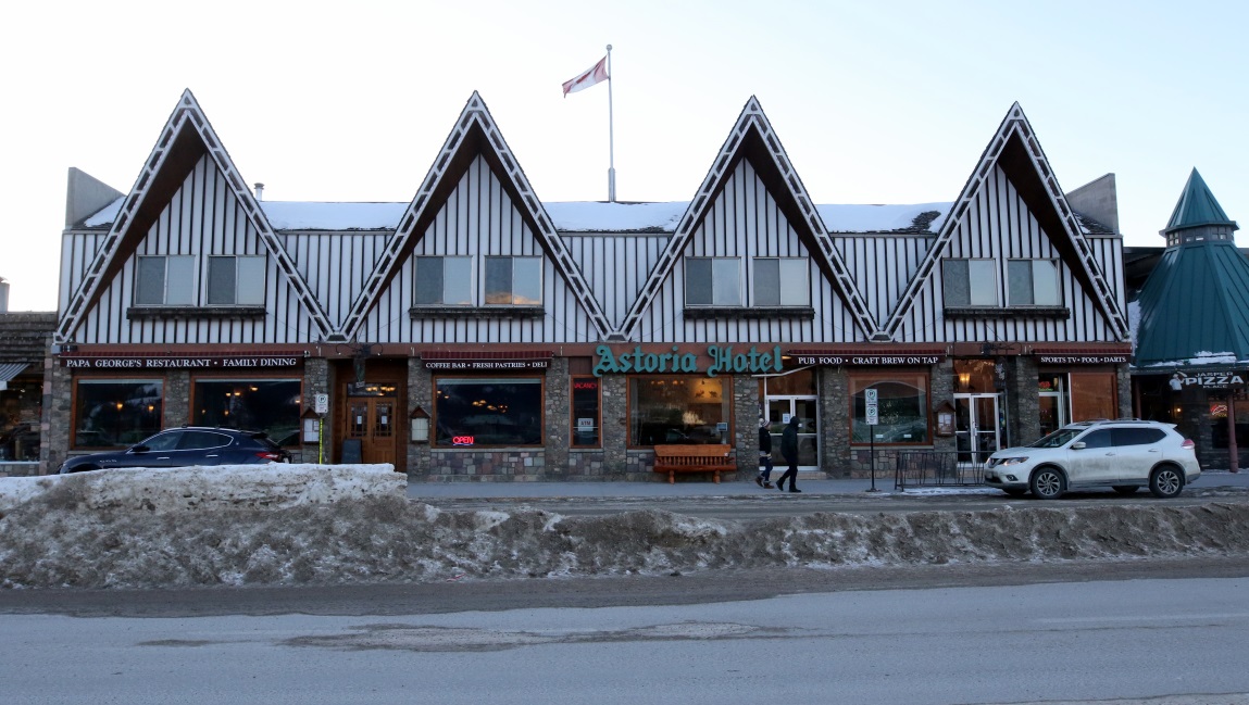 Our hotel in Jasper