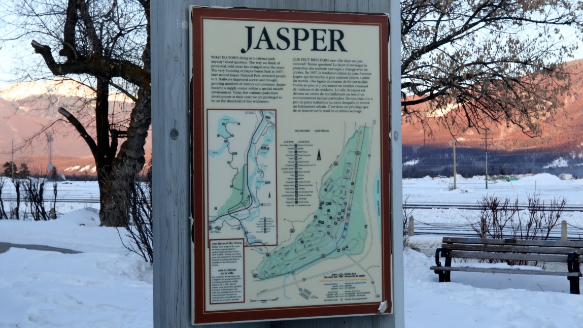 Walking around Jasper