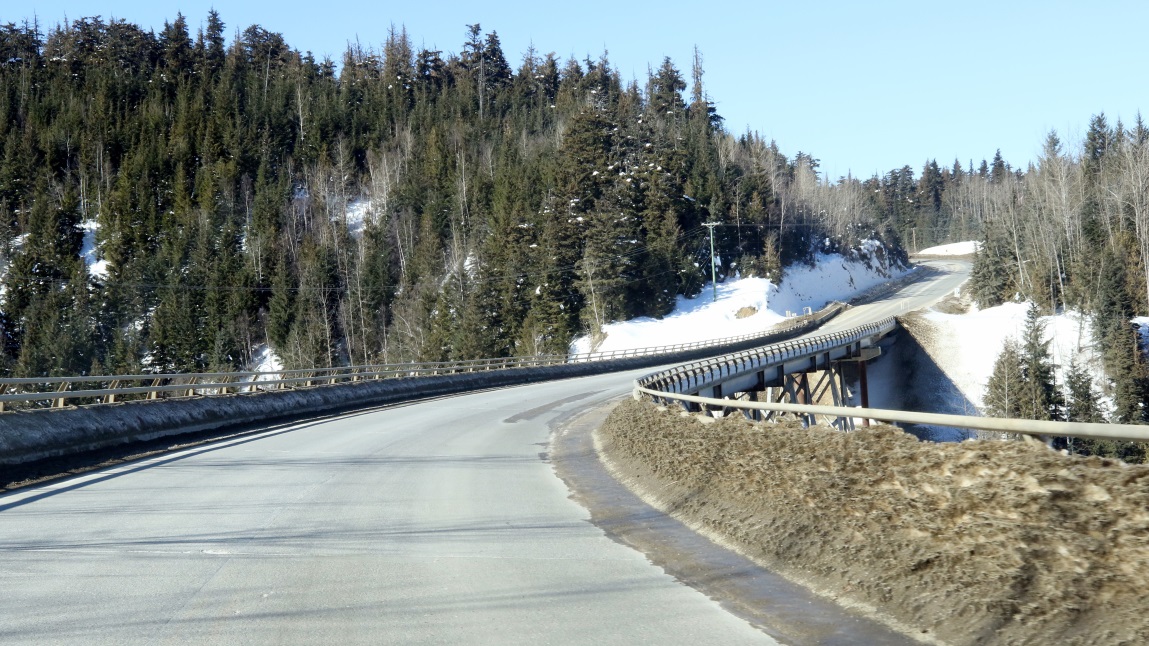 Crossing the Goat River