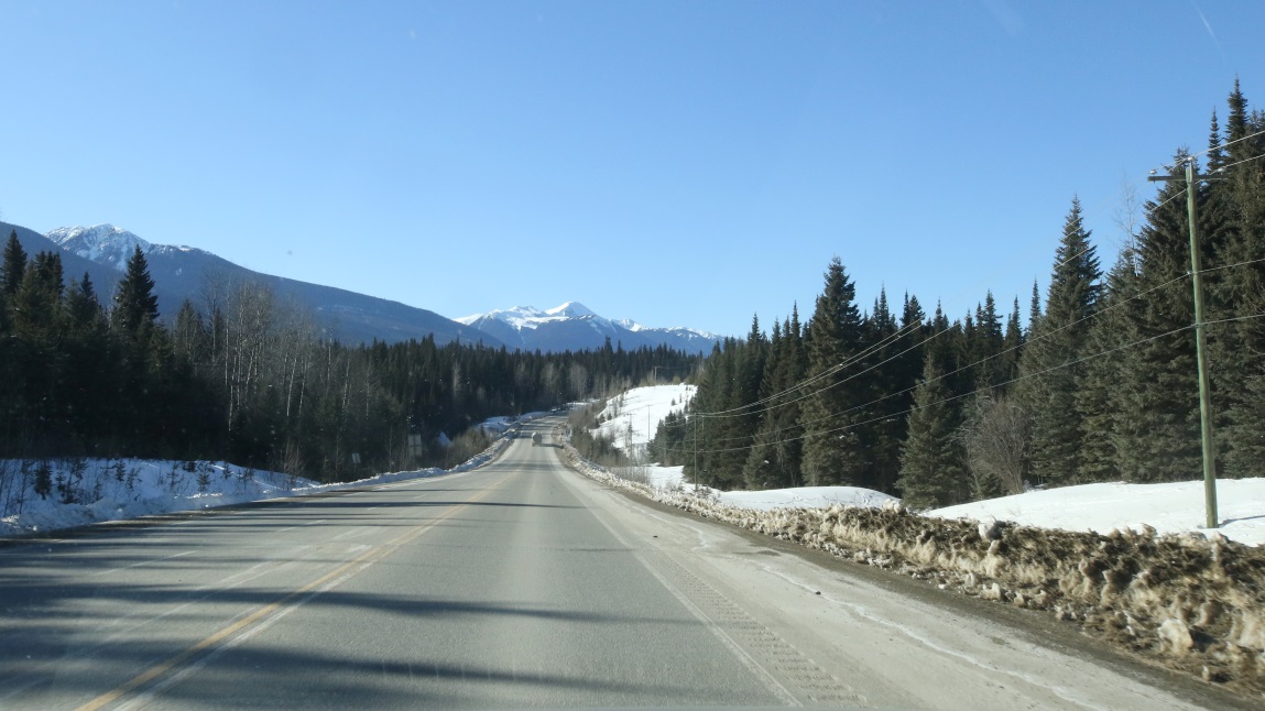 Three miles Northwest of Goat River