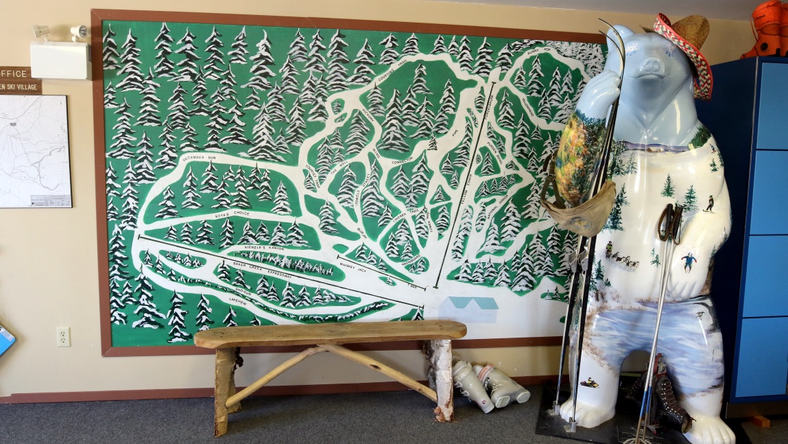 Purden Mountain ski lodge