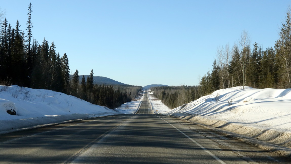 Twelve miles West of Purden Ski Area