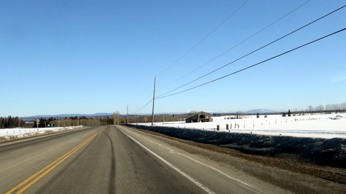 Farm twelve miles North of Prince George