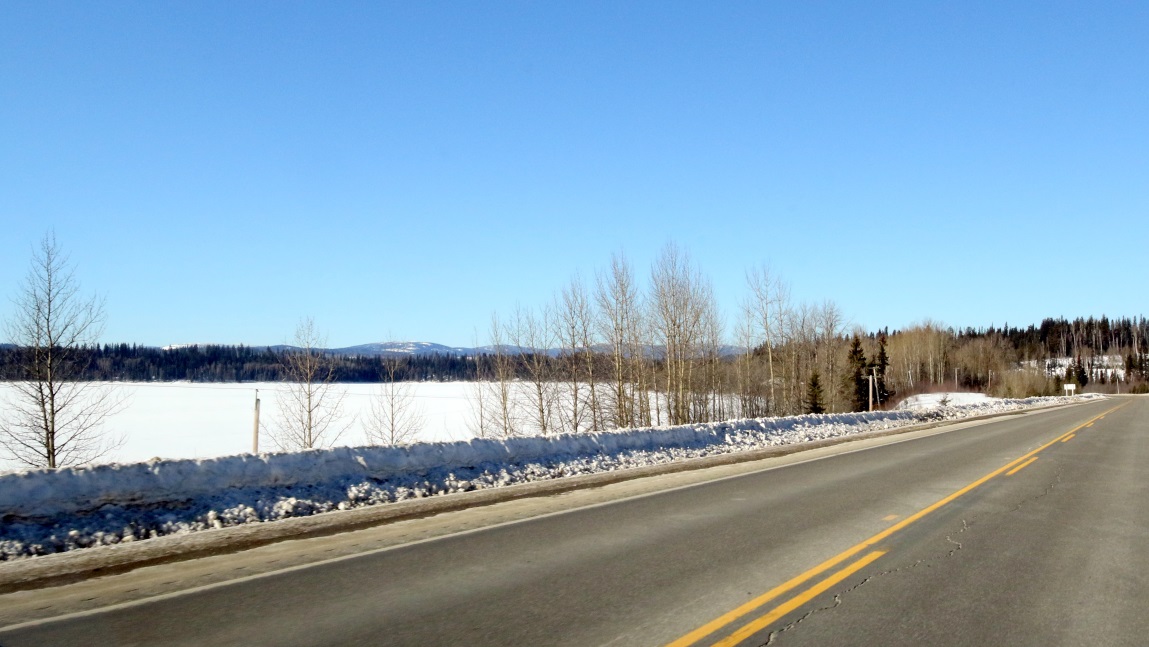 Northern part of McLeod Lake