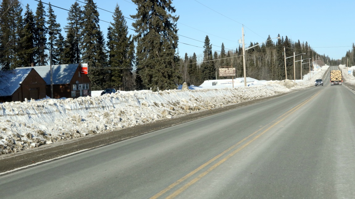 Passing through McLeod Lake