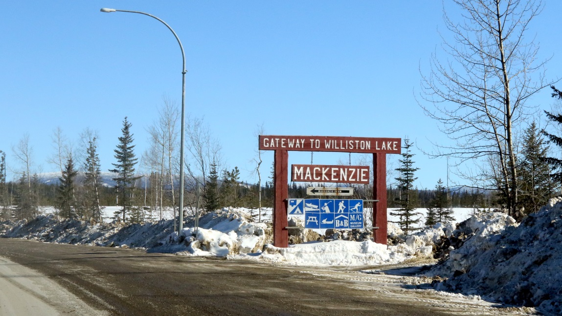 Route 39 to MacKenzie at MacKenzie Junction