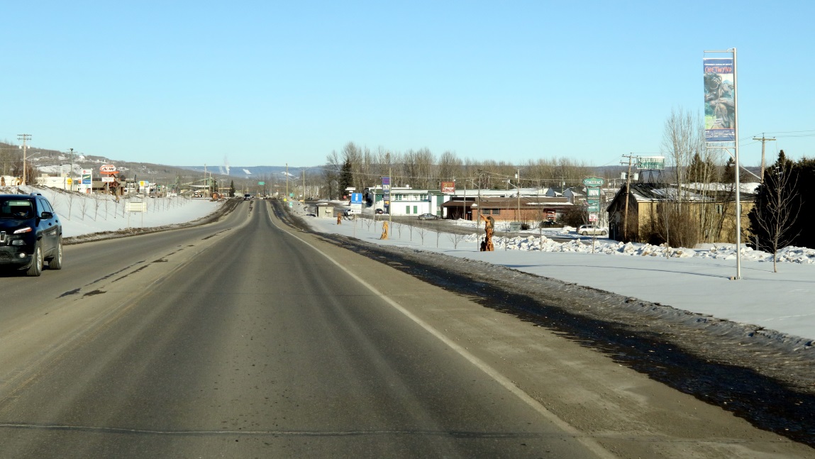 Arriving in Chetwynd