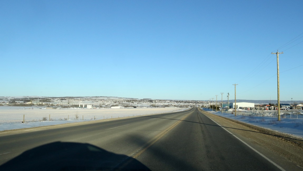 Approaching Dawson Creek