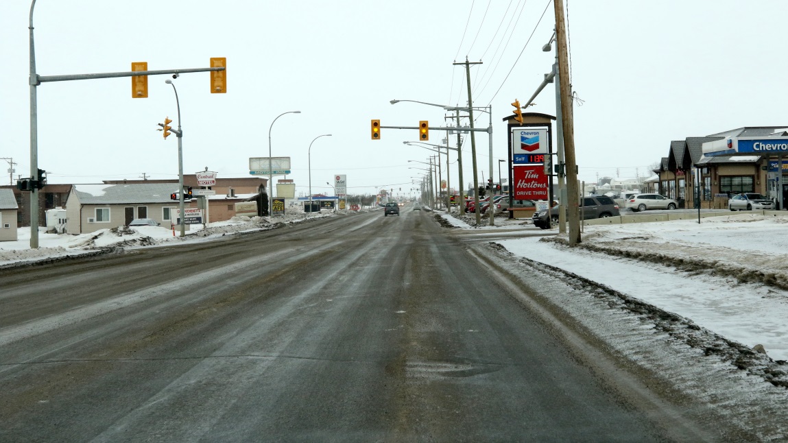 Beginning of the Alaska Highway