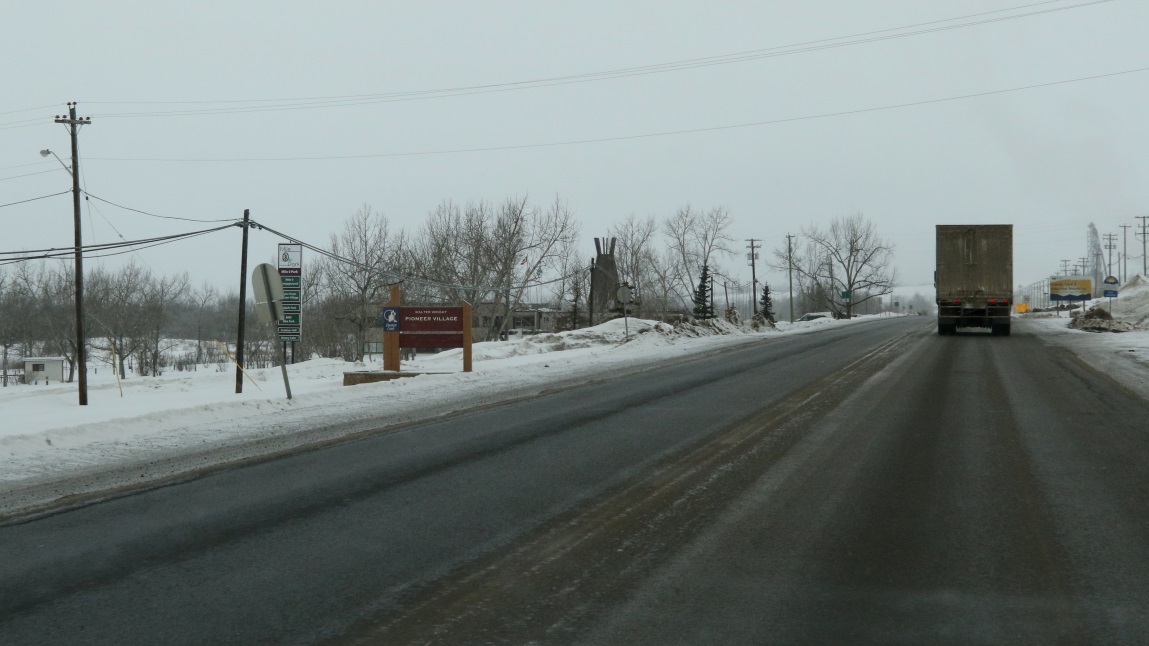 Departing Dawson Creek
