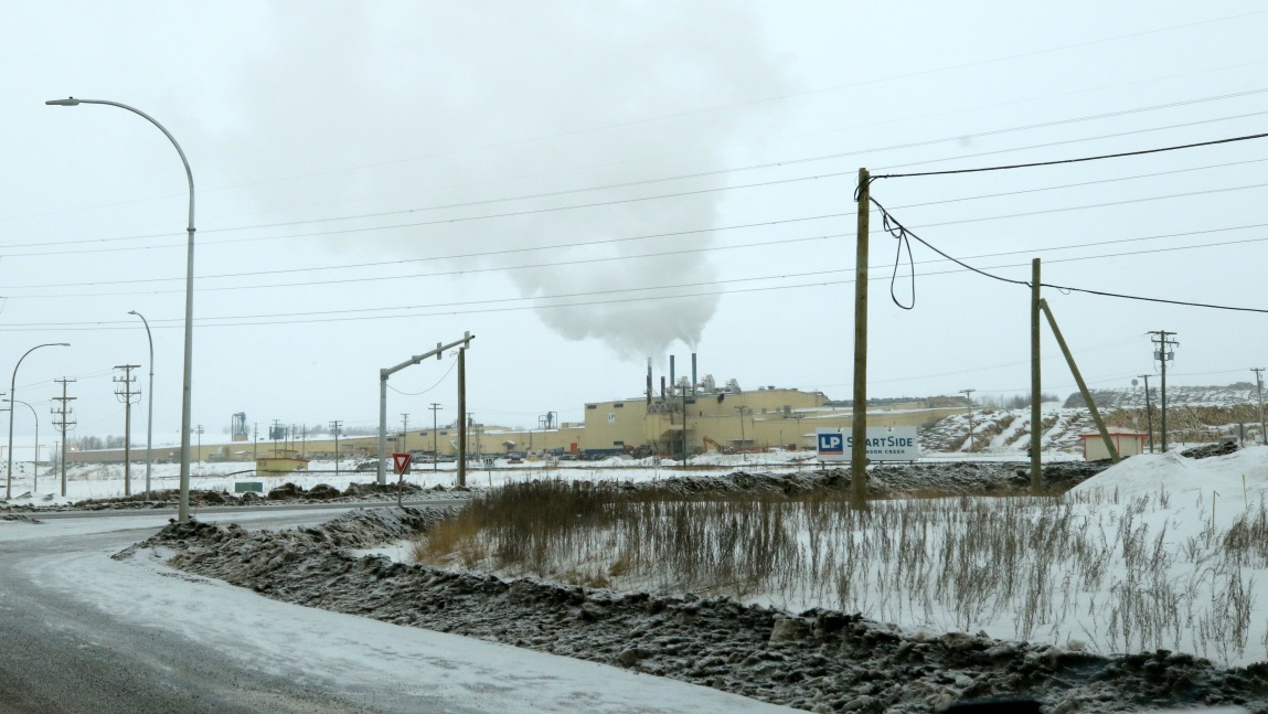 Louisiana Pacific sawmill
