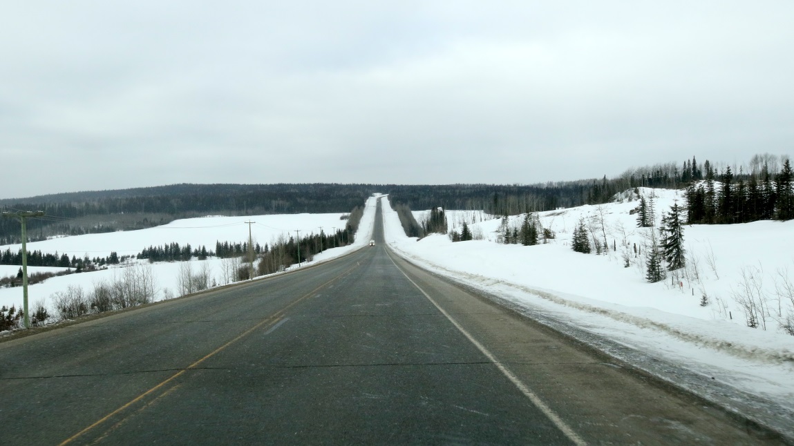 Four miles east of Kobes