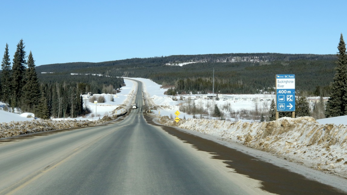 Buckinghorse River rest stop