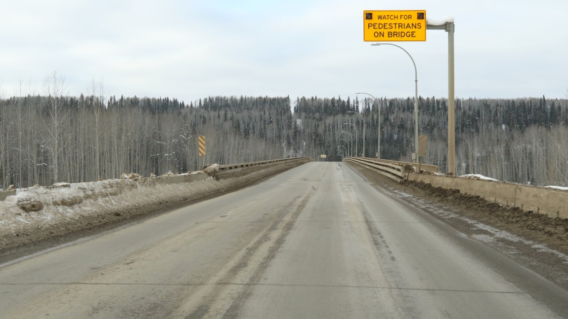 Crossing the Muskwa River
