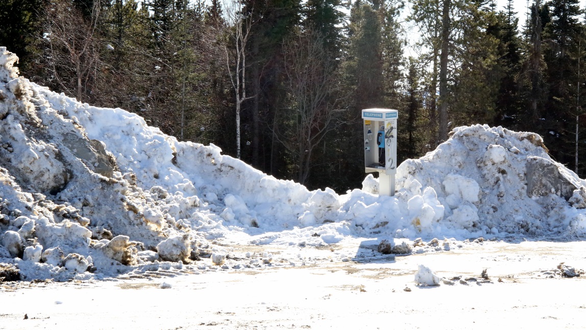 Remote spot for a phone booth