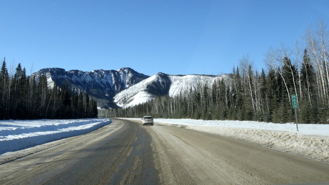 Eleven miles East of Toad River