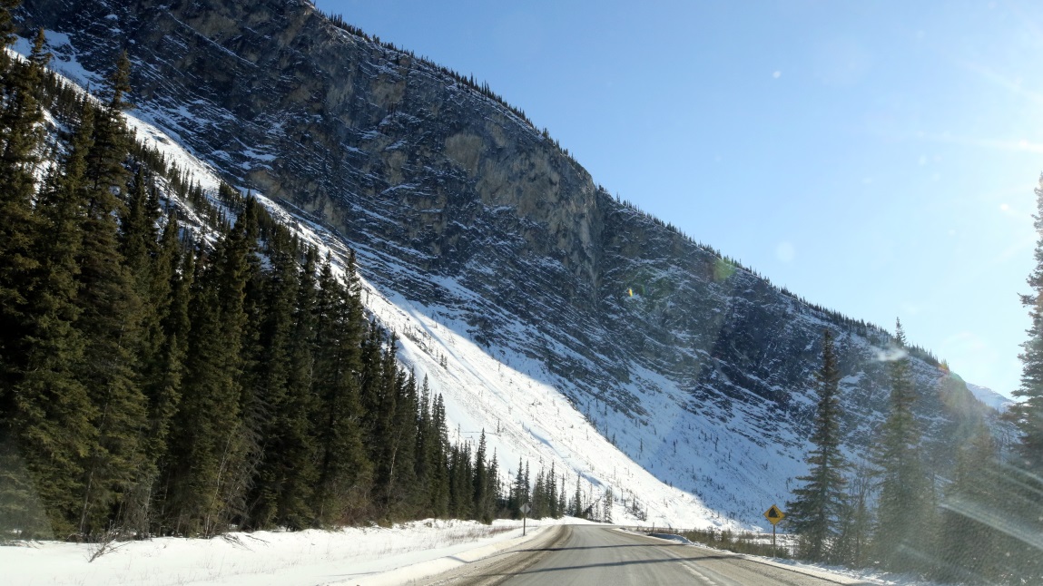 Seven miles West of Toad River