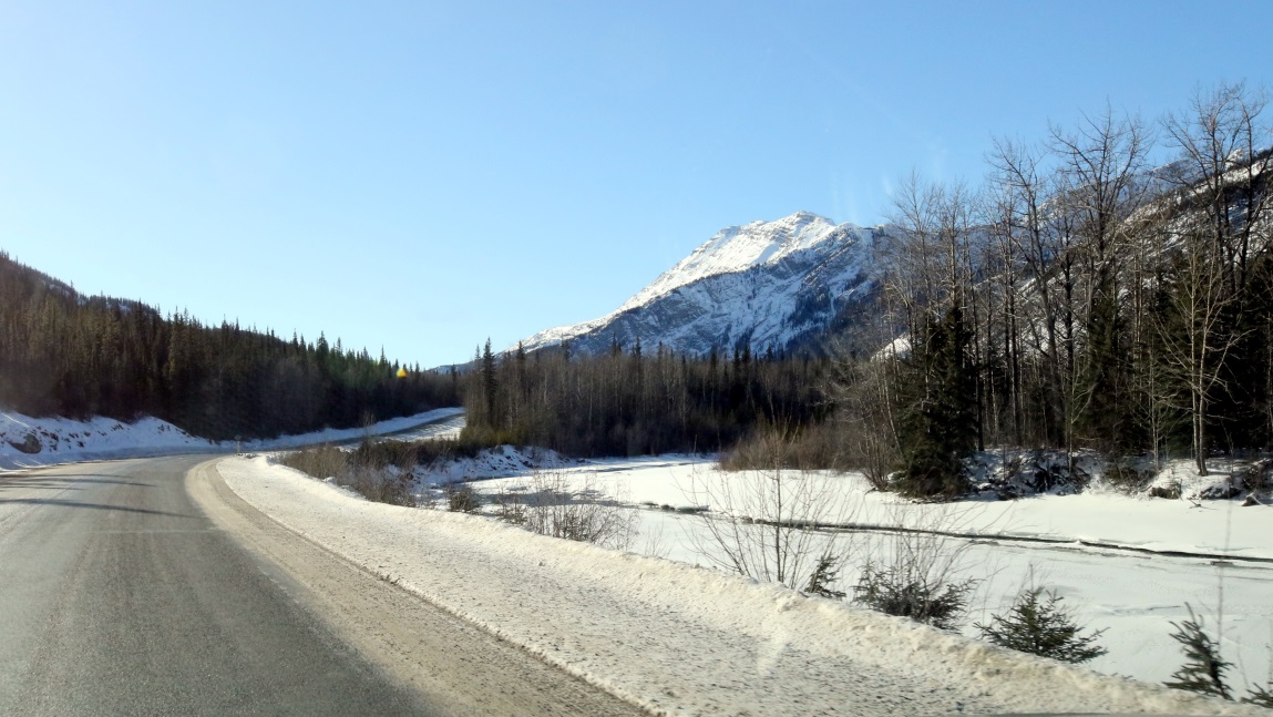 Ten miles West of Toad River