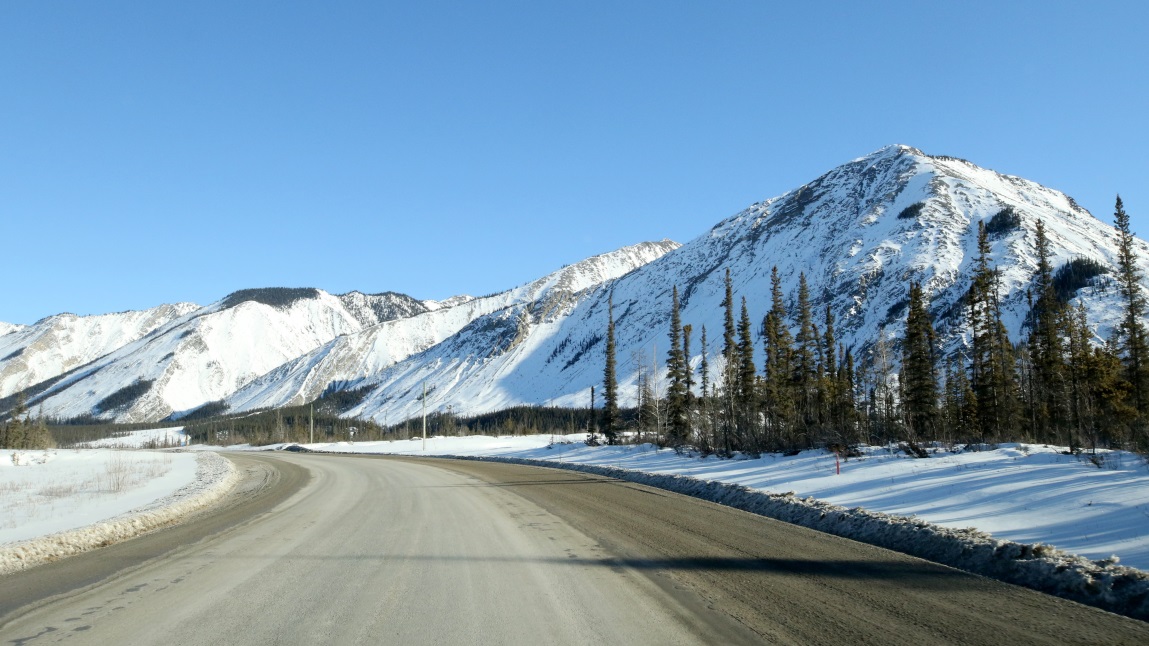Six miles North of Muncho Lake