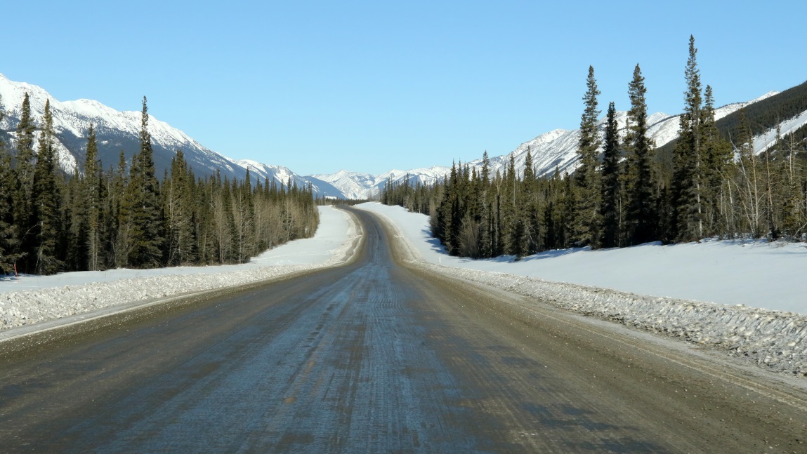 Thirteen miles North of Muncho Lake
