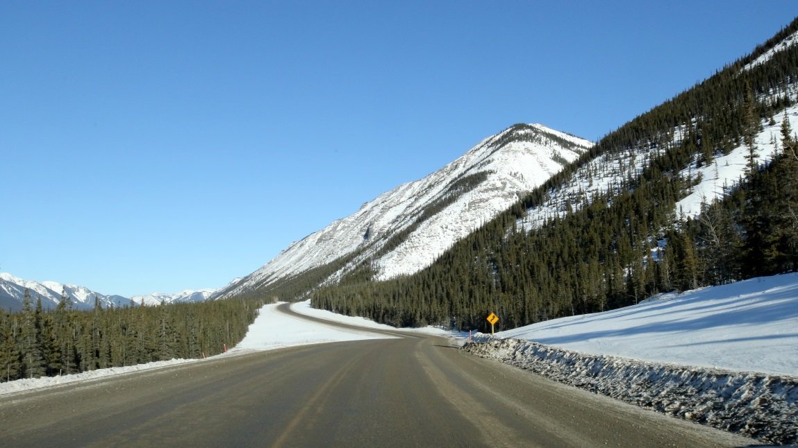Twenty miles North of Muncho Lake