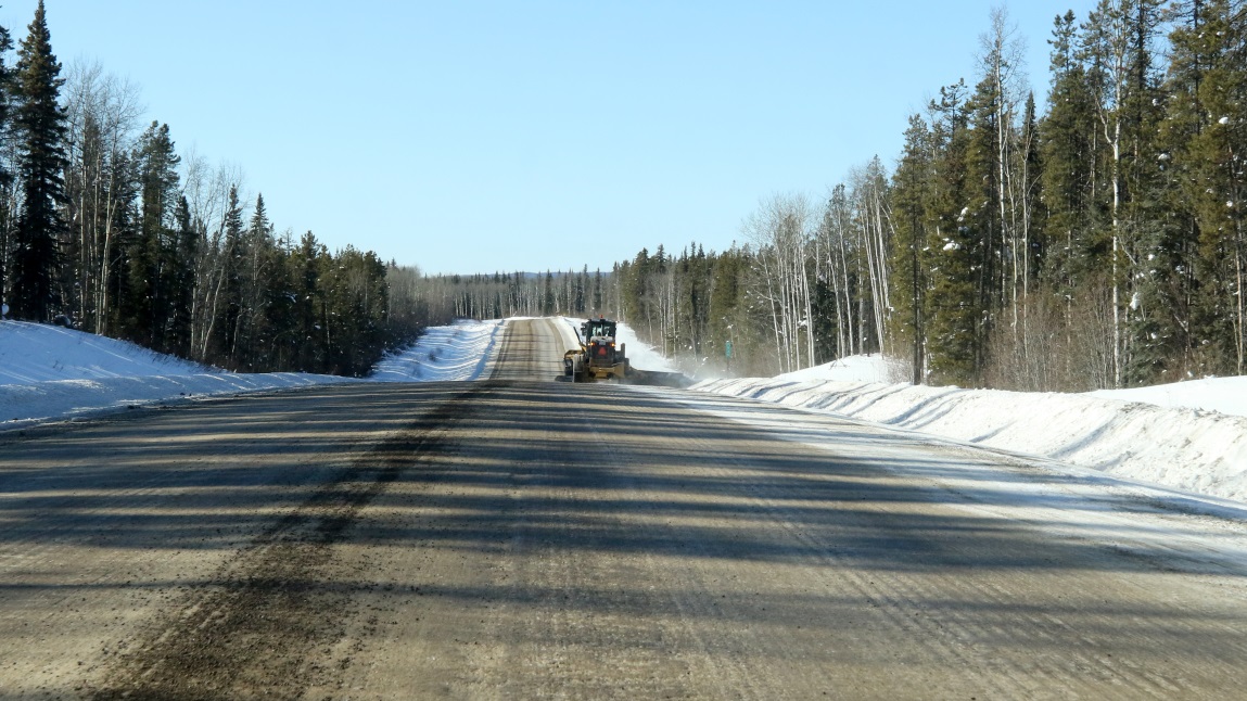 33 miles East of Watson Lake