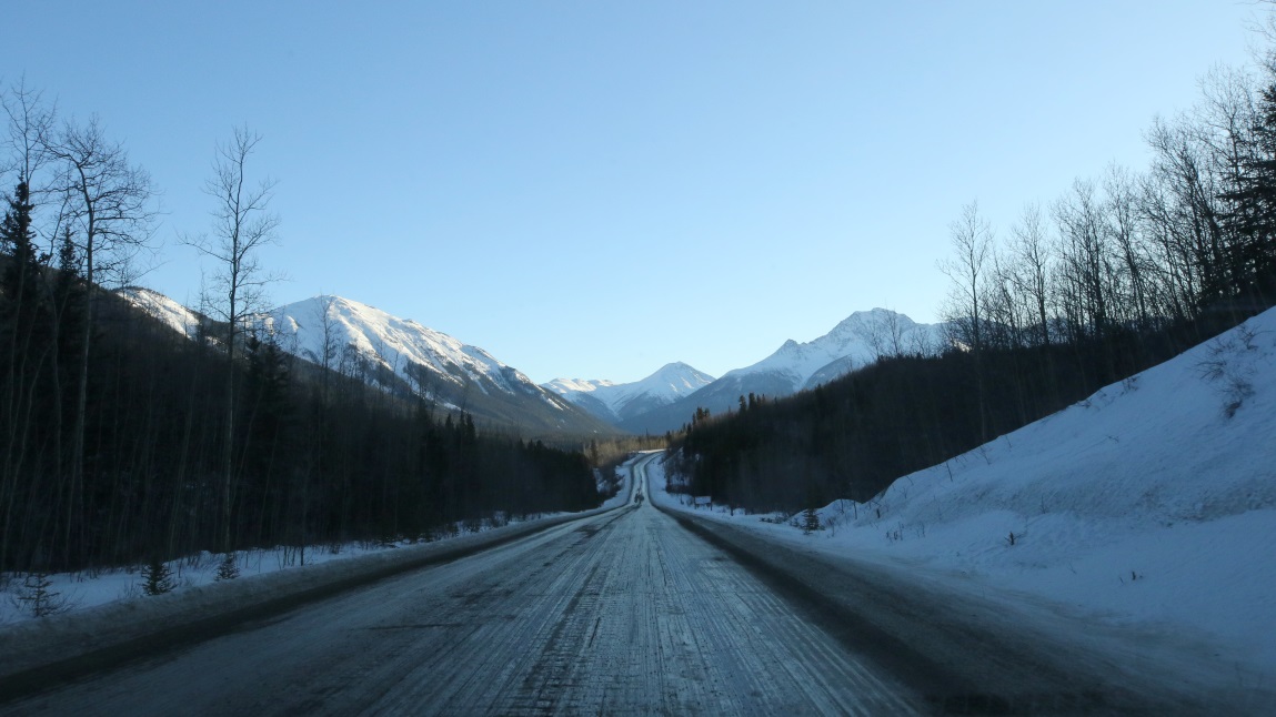 Four miles North of Good Hope Lake