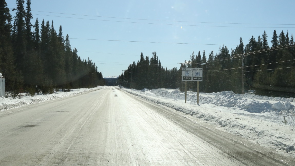 Road condition information