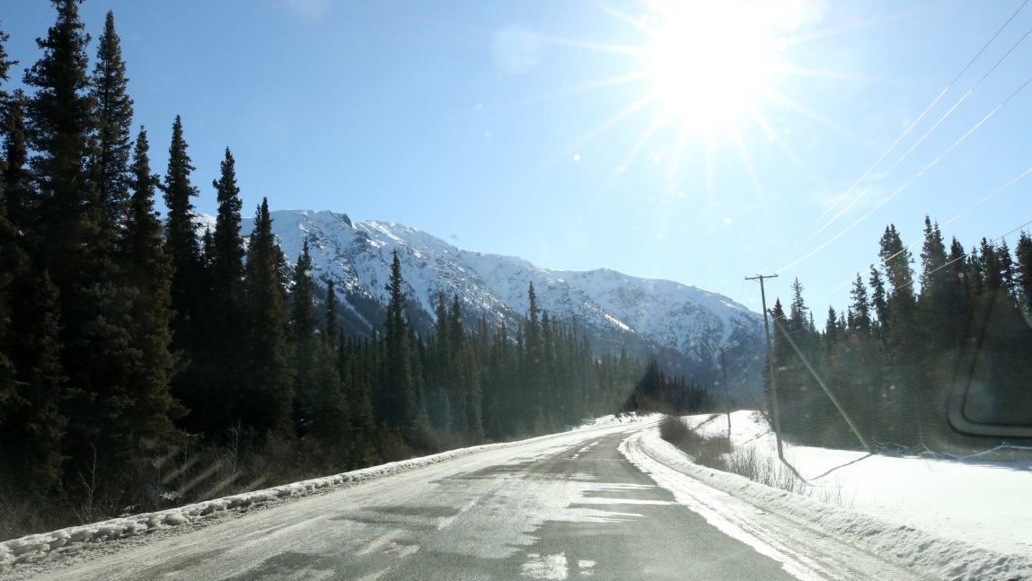 Morning departure from Iskut