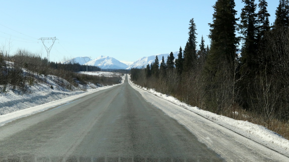 Sixteen miles South of Tatogga