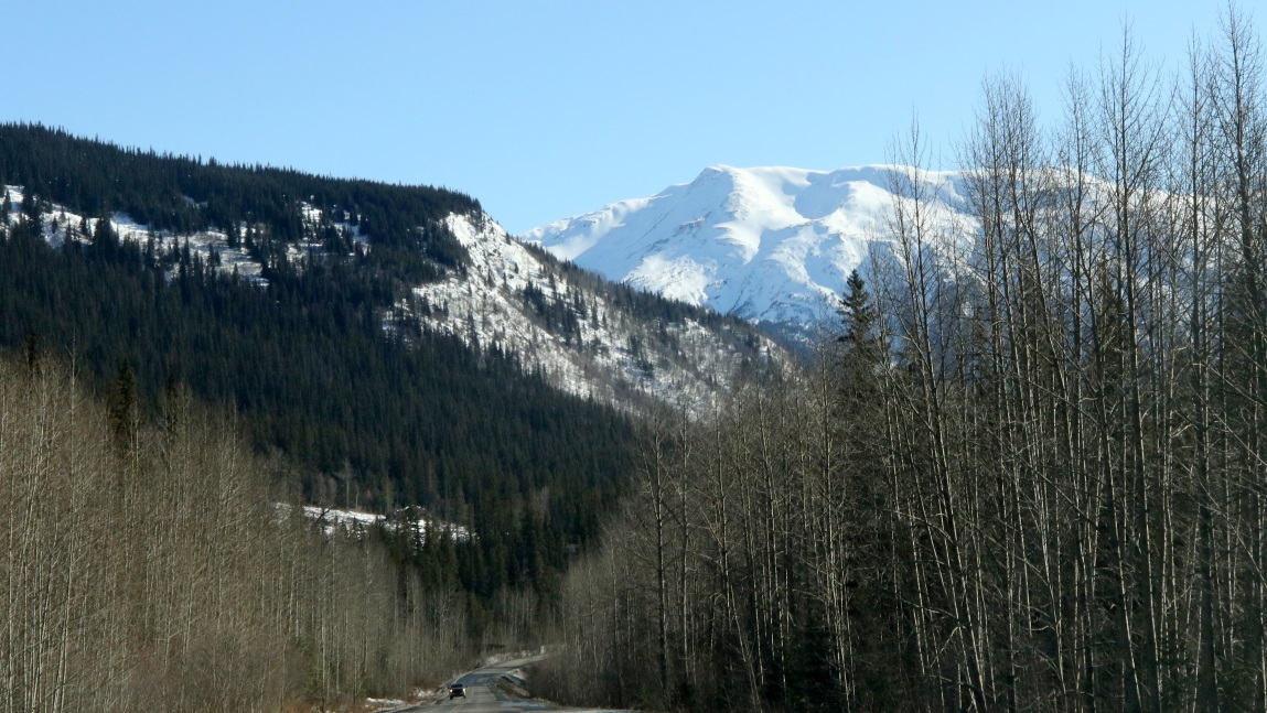 Three miles South of Bob Quinn Lake