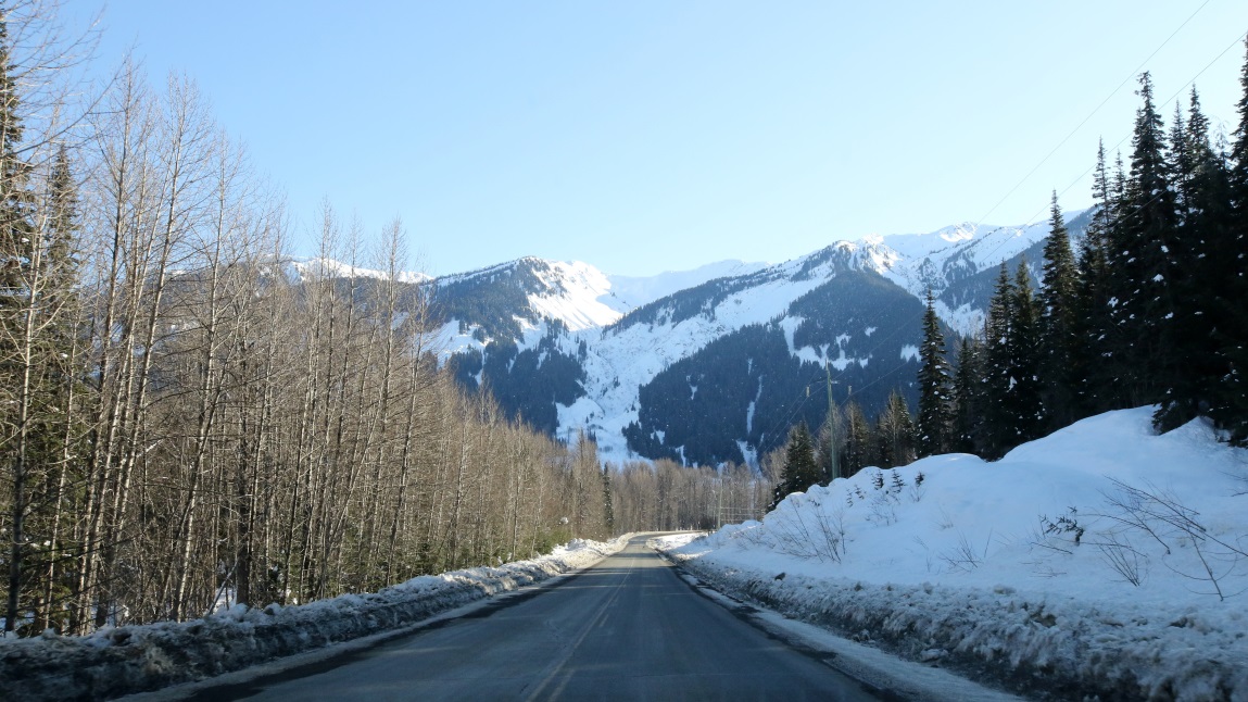 Eight miles West of Meziadin Junction