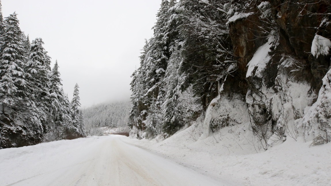 Exiting Bear Canyon