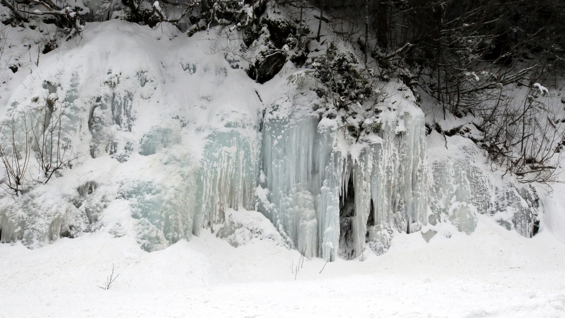 Icefalls eighteen miles North of Stewart
