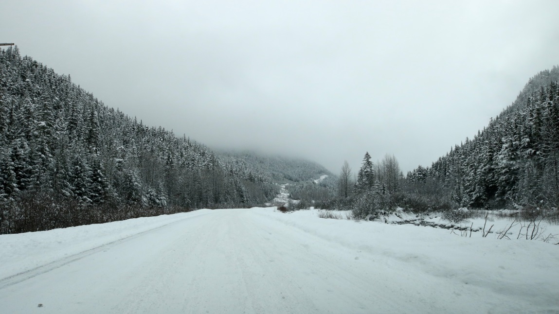 Nineteen miles North of Stewart