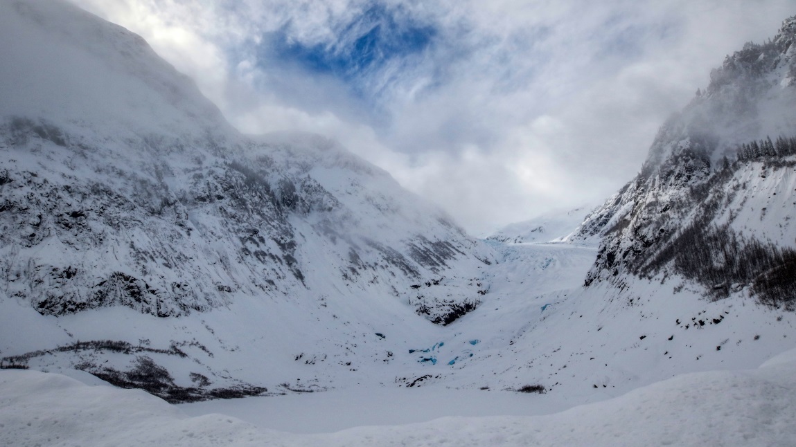 Mount Disraeli and the Bear Glacier