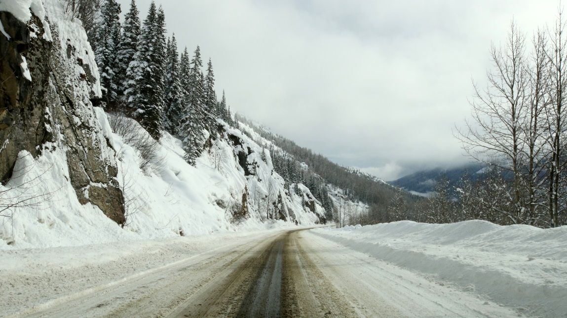 Nine miles West of Meziadin Junction