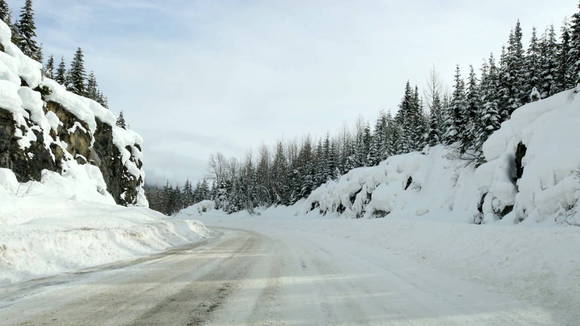 Five miles West of Meziadin Junction