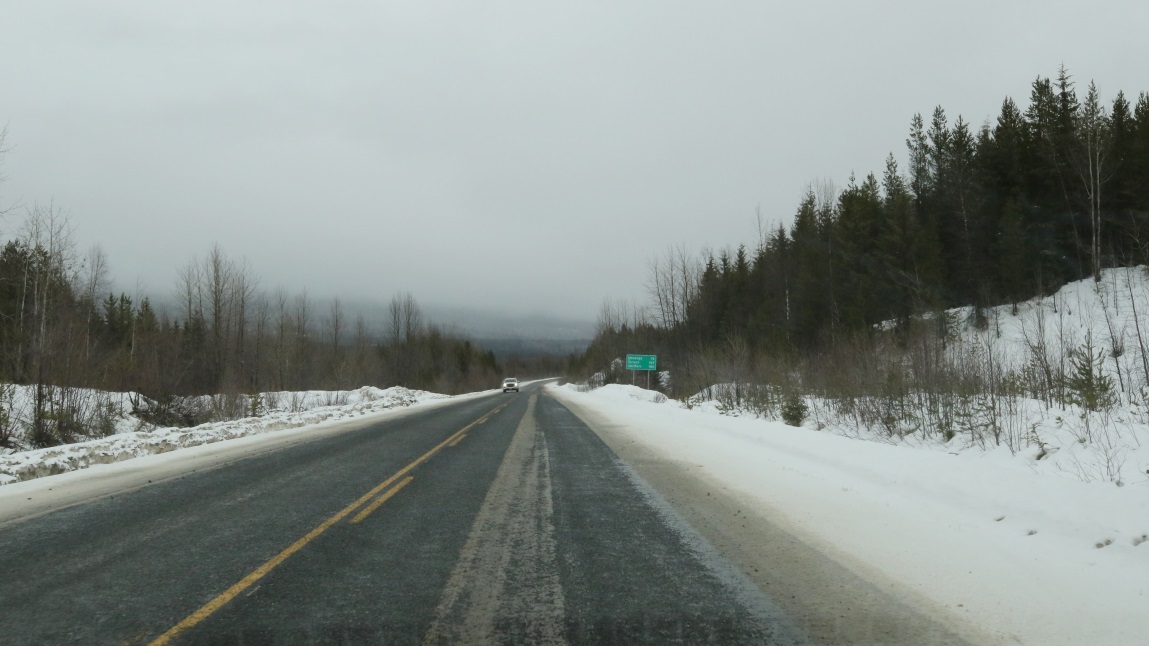 Fifty miles South of Meziadin Junction