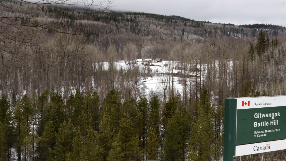 Gitwangak Battle Hill Historical site