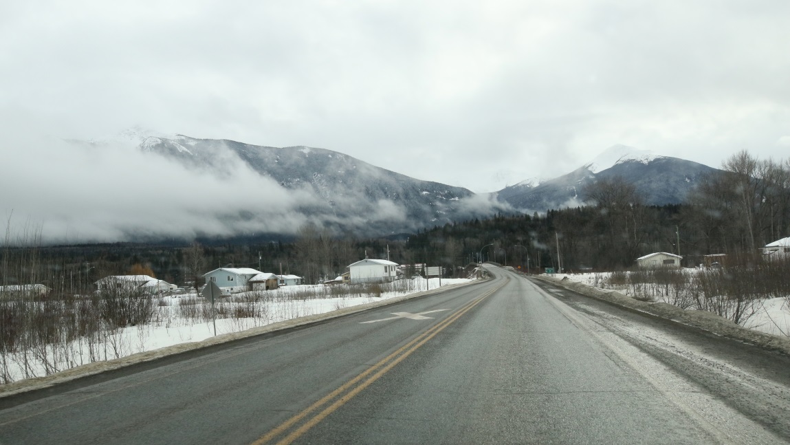 Approaching the Skeena River